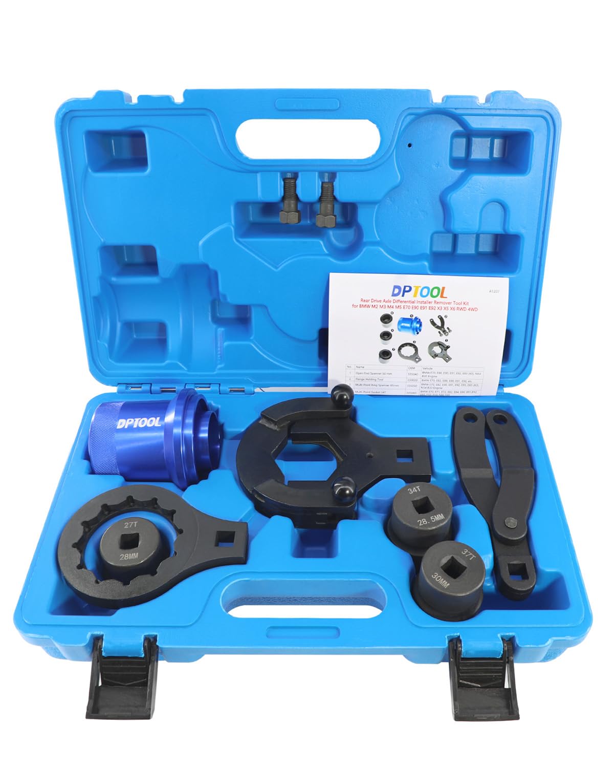 Rear Drive Axle Differential Installer Remover Tool Kit Compatible